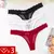 3 pçs/set sexy mulheres g-string roupa interior multi cor tangas femininas resp