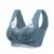L-6L feminino sutiã grande push up seda gelo sem costura superior bralette rend - comprar online