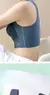 L-6L feminino sutiã grande push up seda gelo sem costura superior bralette rend - comprar online