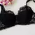 Sutiã de renda feminino capa de peito verão fino copo cheio roupa interior plu - Verelli Lingerie