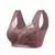 Imagem do L-6L feminino sutiã grande push up seda gelo sem costura superior bralette rend