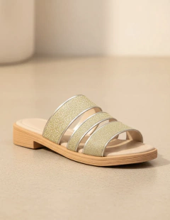 Sandalia Glitter Oro - Kugel Kids