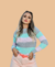 Blusa Feminina Suéter de Tricot Gola Redonda (BEATRIZ) - comprar online