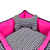 Caminha Criativa Rosa Zigue-Zague - QuePathaz