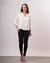 BLUSA MNG LONGA C/MARTINGALE DEC V BOTOES NAS COSTAS na internet