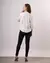 BLUSA MNG LONGA C/MARTINGALE DEC V BOTOES NAS COSTAS - loja online