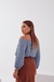 BLUSA ESTAMPADA ELASTICO DECOTE - Canoni Oficial