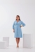 VESTIDO CHEMISE LISO COM RENDA - comprar online