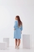 VESTIDO CHEMISE LISO COM RENDA - loja online