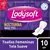 Toalla Femenina Nocturna Ladysoft Nocturna Tela suave 10 unidades