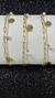 Pulseira Trevo da Sorte com Pérolas
