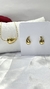 Conjunto Colar e Brinco Gota Dourada - comprar online