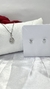 Conjunto Colar e Brinco com Zircônias - comprar online