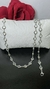 Kit Colar e Pulseira com Cristais Redondos
