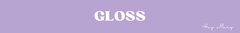 Banner da categoria Gloss