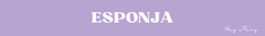 Banner da categoria Esponja