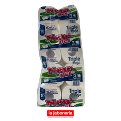 PAPEL HIENICO TRIPLE HOJA X 10unid.