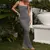 Vestido longo com suspensório feminino, elegante, festa, clube, bodycon, verão na internet
