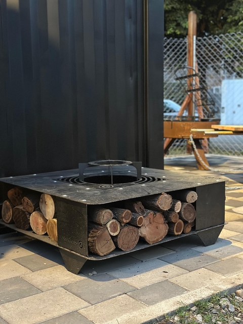 FOGONEGROS - Fogonero cuadrado 1x1 - comprar online