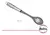 HUDSON - Utensilio cuchara calada teflon c/mango - comprar online