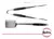 HUDSON - Set parrilla bbq 4 pzas acero m/madera en internet