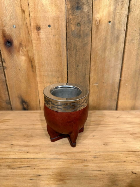 MANSERO - Mate cuero imperial termico de acero - comprar online