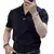 Camisa masculina de manga curta verão casual conforto cor pura camisa superior - comprar online