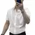 Camisa masculina de manga curta verão casual conforto cor pura camisa superior