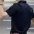 Imagem do Camisa masculina de manga curta verão casual conforto cor pura camisa superior