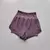Calções esportivos femininos de verão malha 2 em 1 shorts de yoga de secagem na internet
