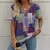 Camiseta vintage verão feminina - loja online