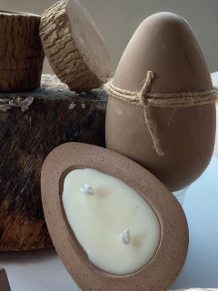 vela ovo de páscoa 500g