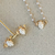 Conjunto Abelha Perolada - comprar online