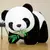 Pelúcia Panda na internet
