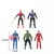 5 BONECOS VINGADORES - loja online