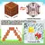 BLOCOS MINECRAFTS (100 PEÇAS)