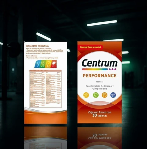 CENTRUM PERFORMANCE MULTIVITAMINICO (30 Tabletas Pack)