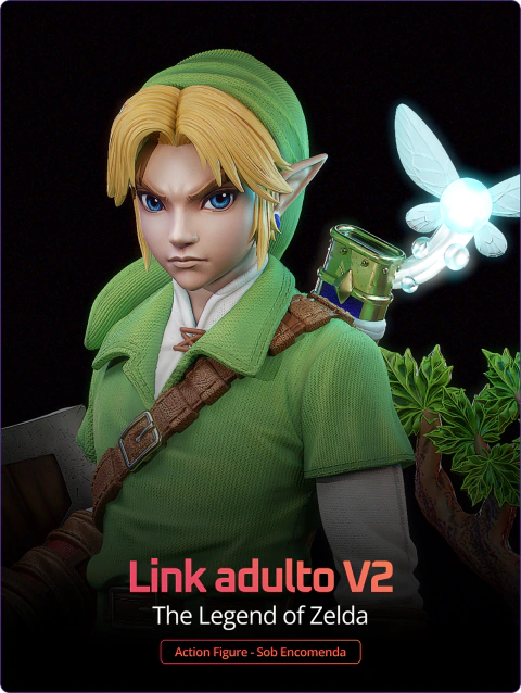 Link adulto V2 - The Legend of Zelda - Action figure