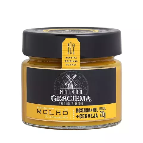 Molho de Mostarda, Mel e Cerveja - 230gr