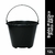 Balde Plástico Preto 12L ARQ – Resistente e Multiuso - Loja NG Clean