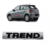 Par Emblema Plaqueta Trend Fox Gol Voyage G5 2009 Até 2012 - comprar online
