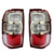 Lanterna Traseira Bicolor Ford Ranger 2009 2010 2011 2012 - comprar online
