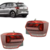 Lanterna Traseira Bicolor Volks Polo 2017 18 19 20 21 2022