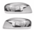 Par Aplique Retrovisor Cromado Honda City 2010 - comprar online