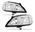 Farol Foco Duplo Máscara Cromada Astra 1999 00 01 02 03 2004 - comprar online