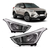 Farol Hyundai Creta Manual Cromado 2017 2018 2019 2020