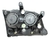 Farol Máscara Cromada C/Pisca Cristal Blazer S10 2001 Á 2011 - loja online