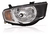 Farol Cromado C/Pisca Cristal L200 Triton 2008 09 10 11 2012 na internet