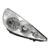 Farol Cromado Peugeot 207 2007 2008 2009 2010 2011 2012 - comprar online