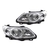 Farol Foco Duplo Cromado VolksWagen Gol G5 2009 2010 11 2012 - comprar online